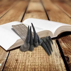 3D Claw Bookmark Sitting In Open Book