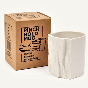 Pinch Hold Mug With Product Box