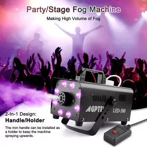 AGPTEK Fog Machine Best stage and party fog machine
