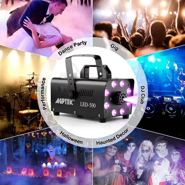 AGPTEK Fog Machine is great for all typese of events