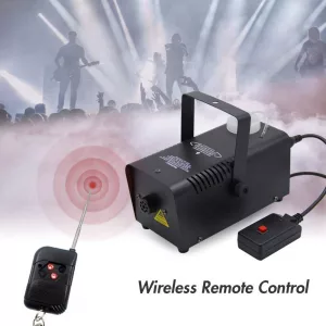 ATDAWN Halloween Fog Machine comew with a wireless remote control