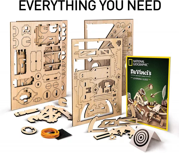 Desktop Catapult Kit includes everything you need