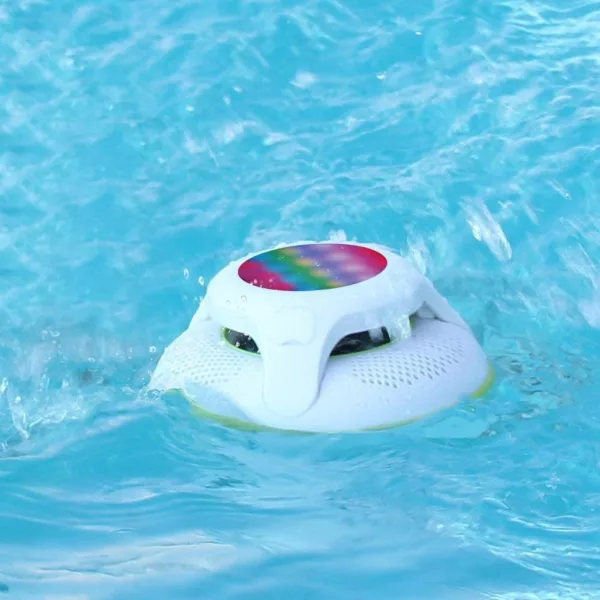 Floating Pool Bluetooth Speaker Floating In Pool
