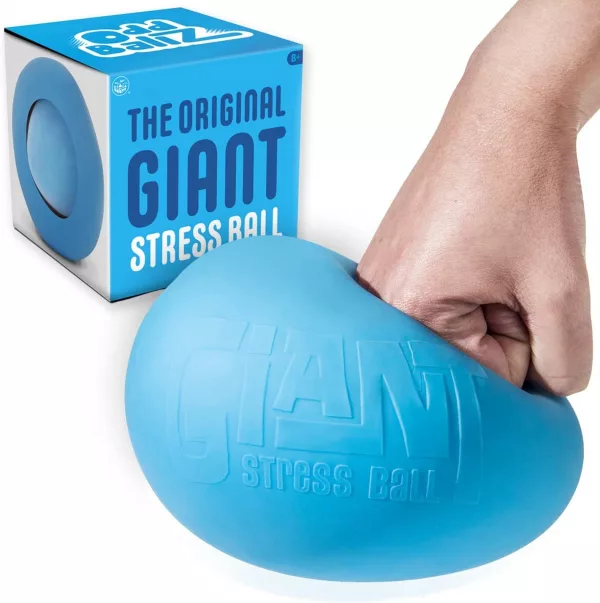 Giant 5 Pound Stress Ball Product Packaging