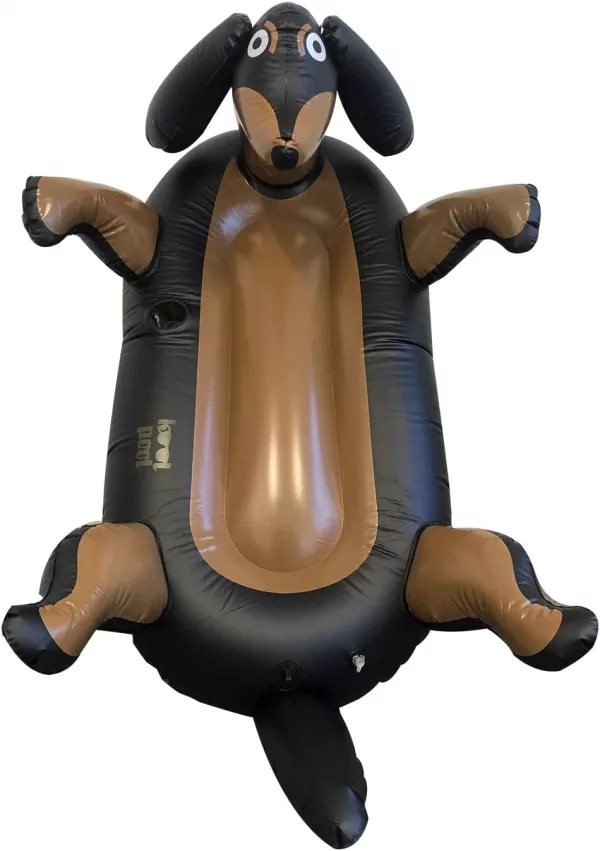 Giant Wiener Dog Pool Floats Product Shot