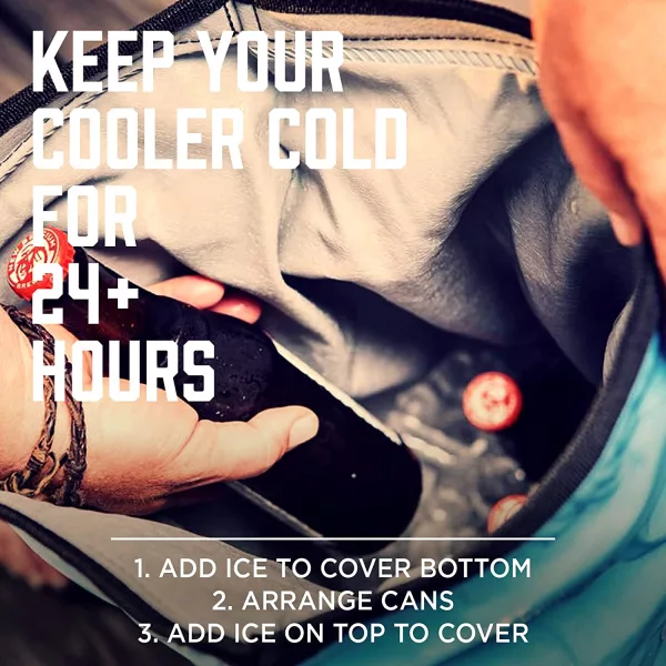 IceMule Cooler keeps your cooler cold for over 24 hours