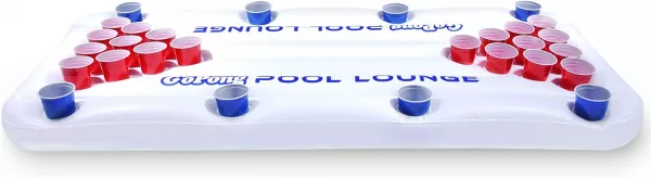 Inflatable Floating Beer Pong Table Product Shot Long