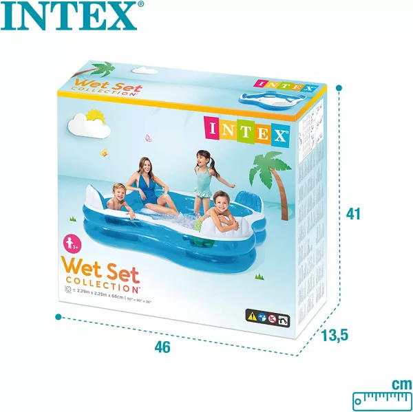 Inflatable Lounge Chair Pool Product Packaging