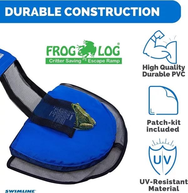 Mini Frog Pool Ramp made with durable construction