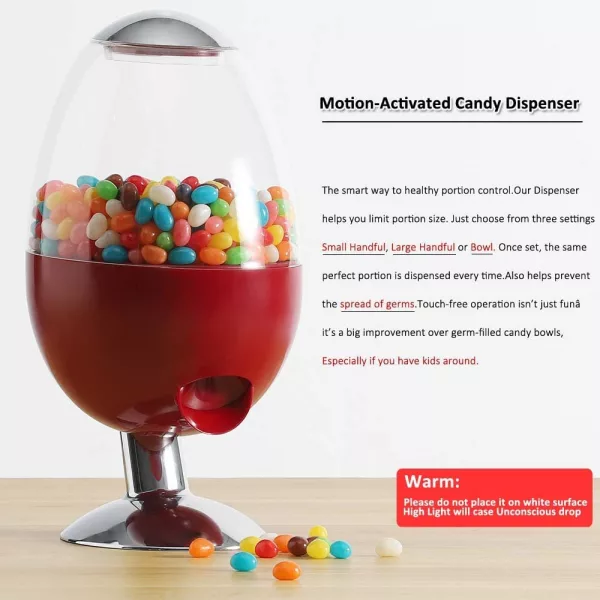 Motion Activated Candy Dispenser Product Description