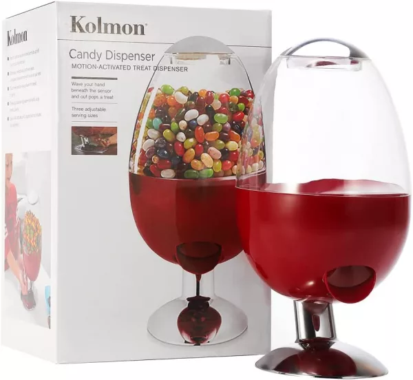 Motion Activated Candy Dispenser With Product Package