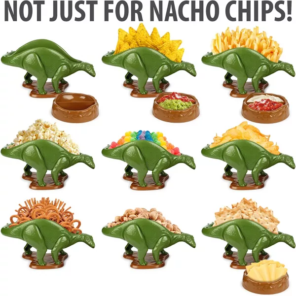 NACHOsaurus Dip and Snack Dish Set Is Not Just For Nachos