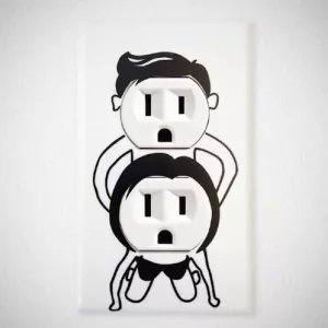 Naughty People Outlet Plug