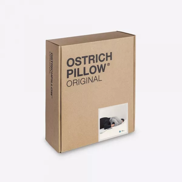 Ostrich Portable Nap Pillow Product Packaging