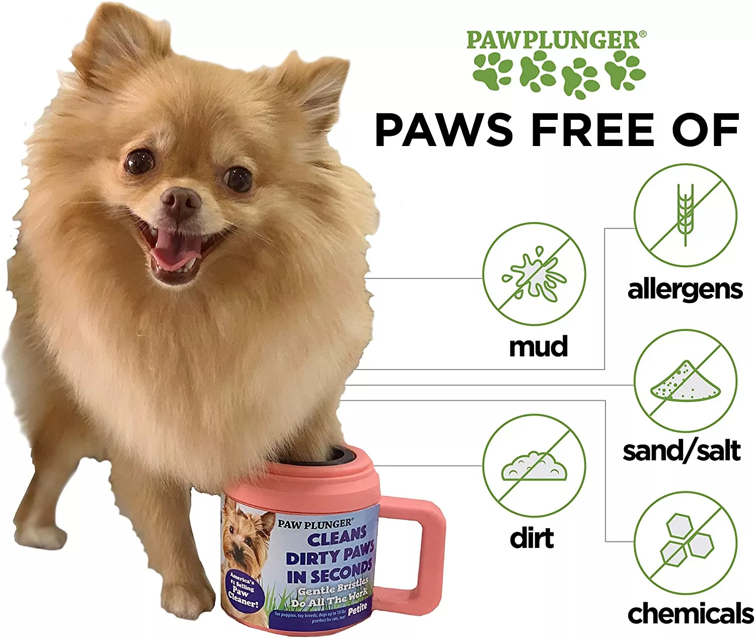 Paw Plunger Dog Paw Cleaner 