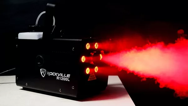 Rockville R1200L Fog:Smoke Machine Red Light