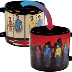 Star Trek Heat Change Coffee Mug Transitioning
