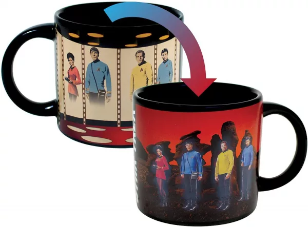 Star Trek Heat Change Coffee Mug Transitioning