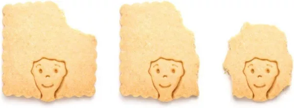 The Hairdo Cookie Cutter Cookies