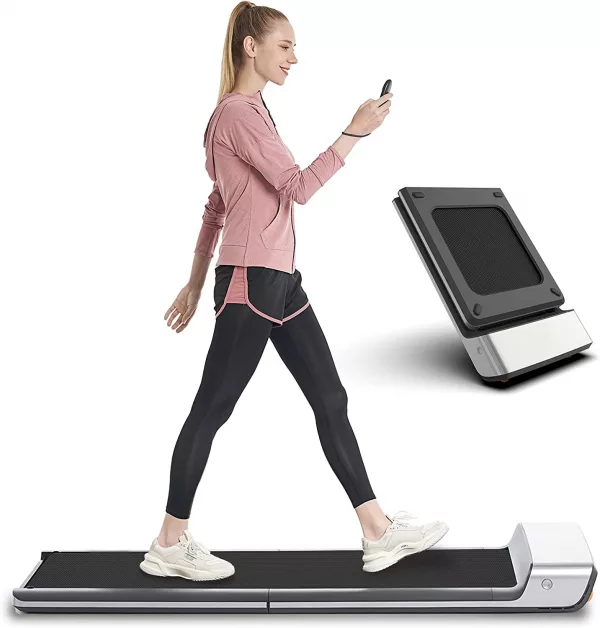 WalkingPad Foldable Treadmill space saving design folds in half