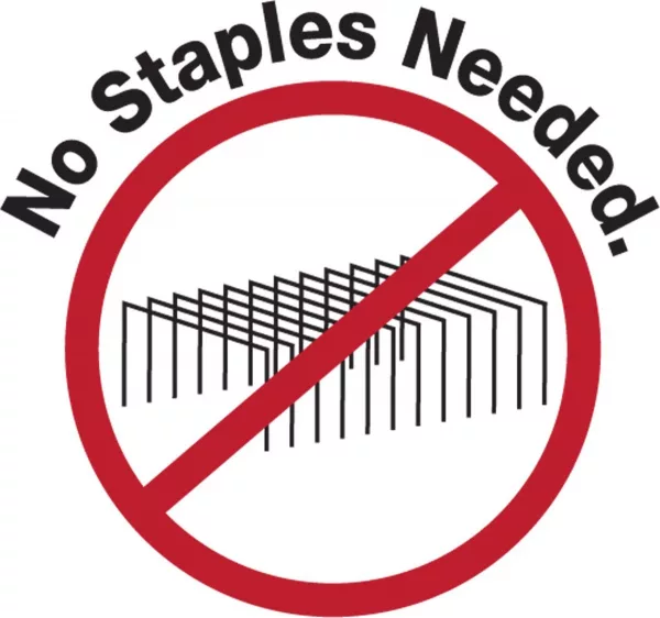 No staples needed for The No Staple Stapler