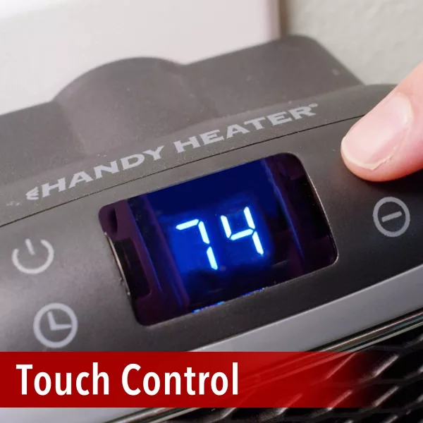 Ontel Handy Heater Touch Control