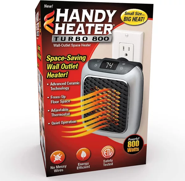 Ontel Handy Heater product packaging